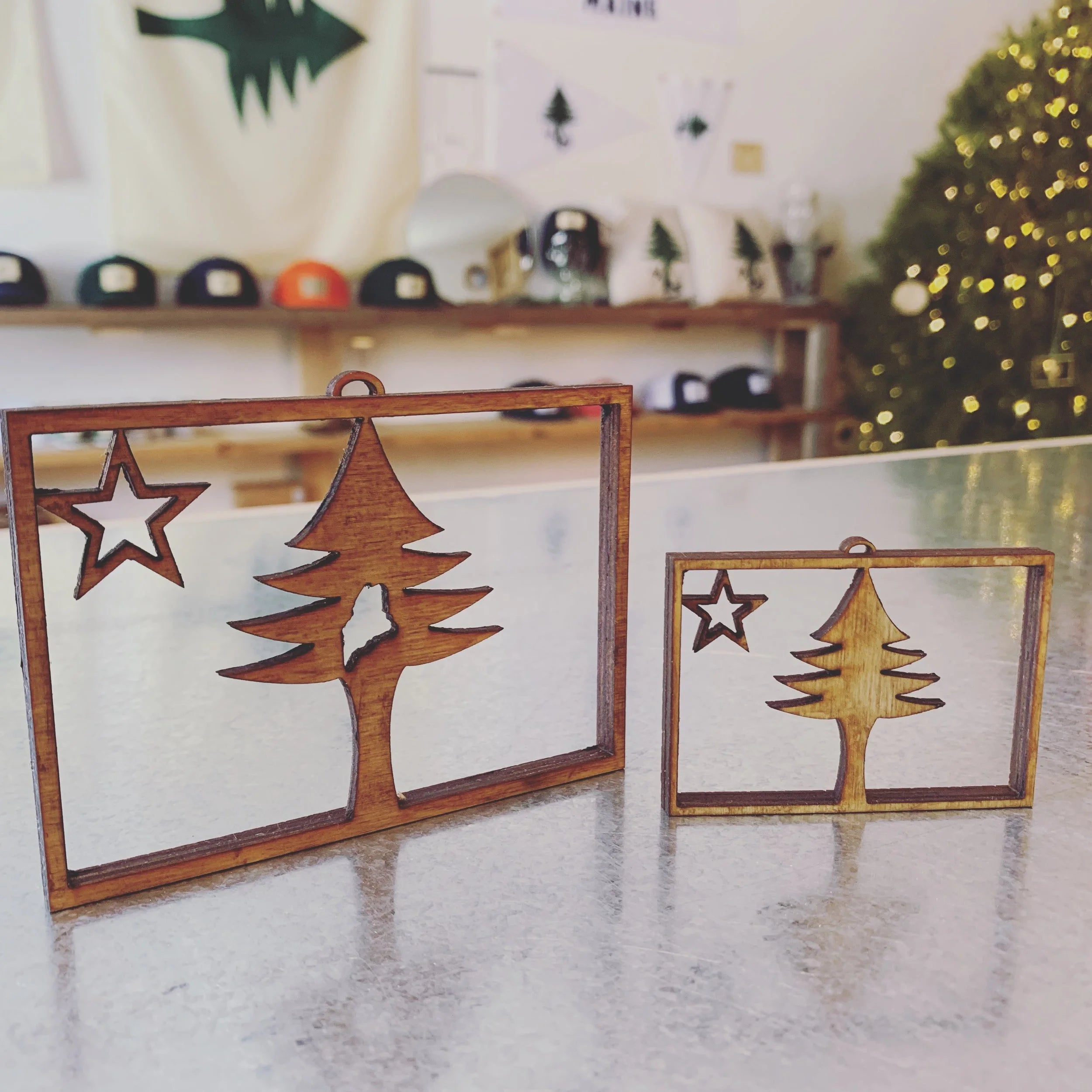 Original Maine Flag Ornaments