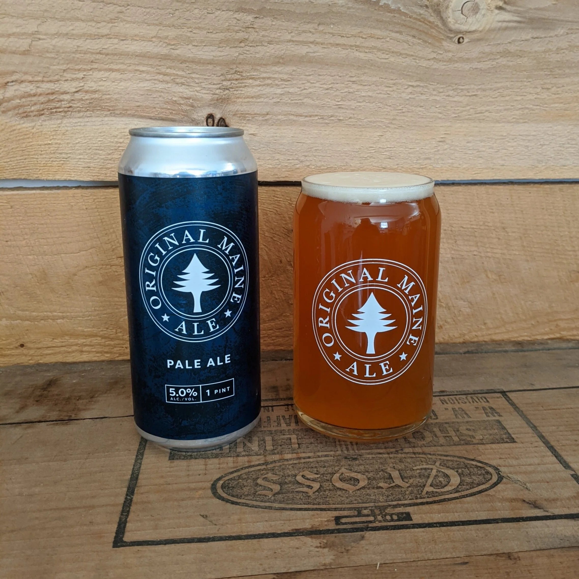 Original Maine Beer Glass