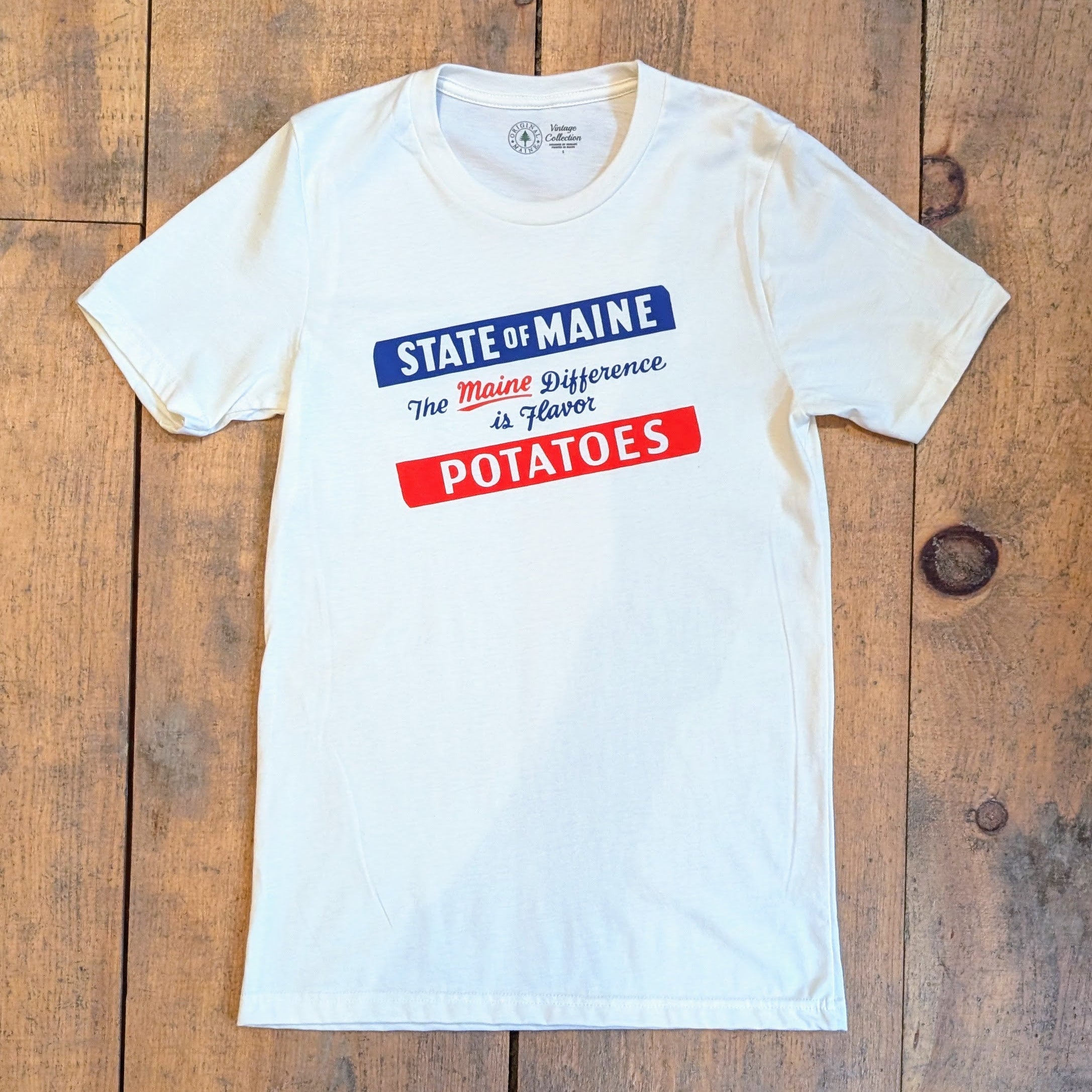 "Maine Potatoes" Vintage T-Shirt