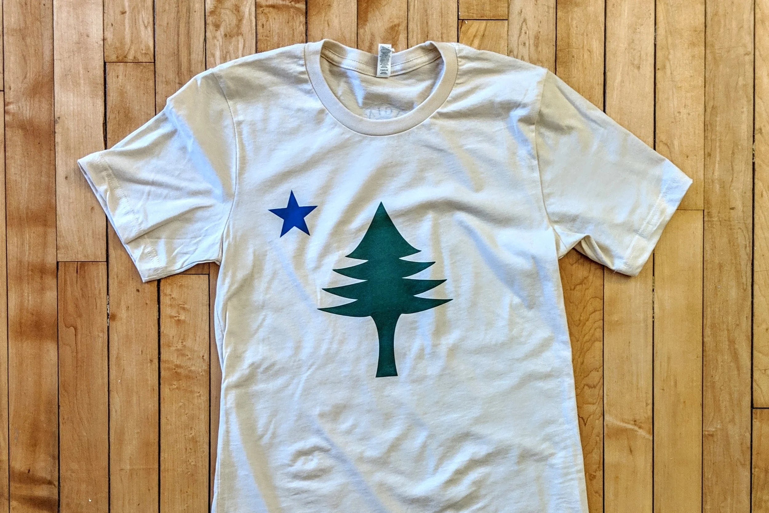 Original Maine Star and Pine T-Shirt